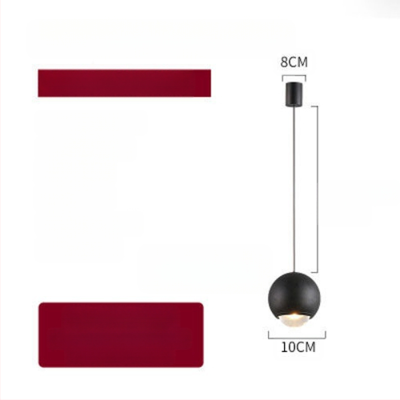 Öökülje rippvalgusti internetist populaarne rippvalgusti reguleeritava kõrgusega magamistoa öökülje rippvalgusti uue stiiliga väike rippvalgusti ühe kangaga nööriga rippvalgusti