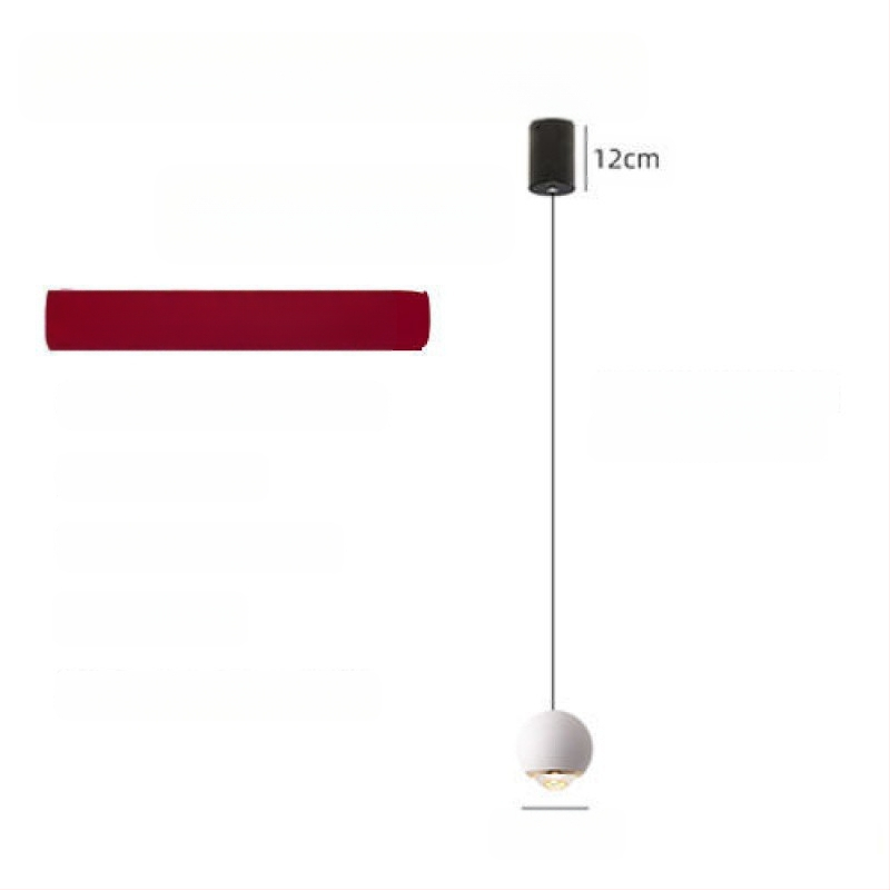 Öökülje rippvalgusti internetist populaarne rippvalgusti reguleeritava kõrgusega magamistoa öökülje rippvalgusti uue stiiliga väike rippvalgusti ühe kangaga nööriga rippvalgusti