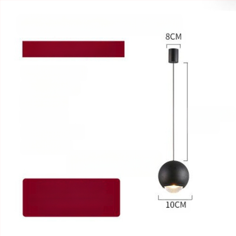 Öökülje rippvalgusti internetist populaarne rippvalgusti reguleeritava kõrgusega magamistoa öökülje rippvalgusti uue stiiliga väike rippvalgusti ühe kangaga nööriga rippvalgusti