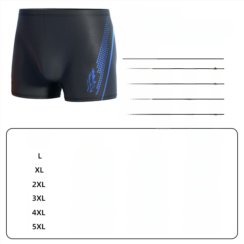 Tehase hulgimüügist täiskasvanute ujumispüksid meeste bokserid pluss-suuruses, piinlikkust tundvad, kõrge vöökohaga, kiiresti kuivavad ujumispüksid, uued kuumaveeallikaga ujumisriided