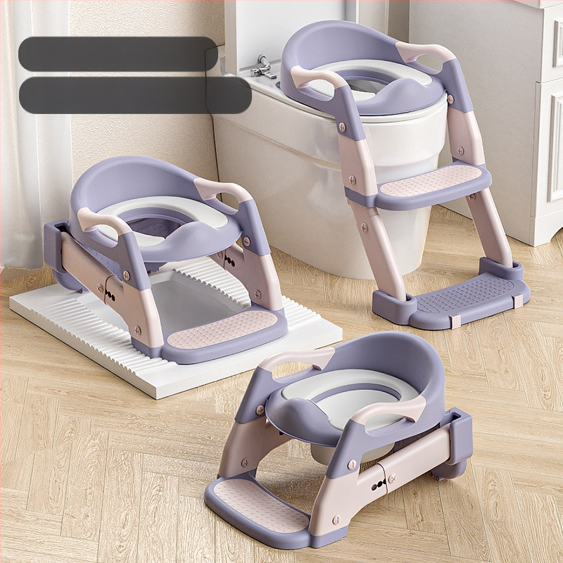 Naujas sulankstomas laiptuotas vaikiškas tualetas kūdikiams, daugiafunkcis, pagalbinis, universalus, 0-8 metų vaikams