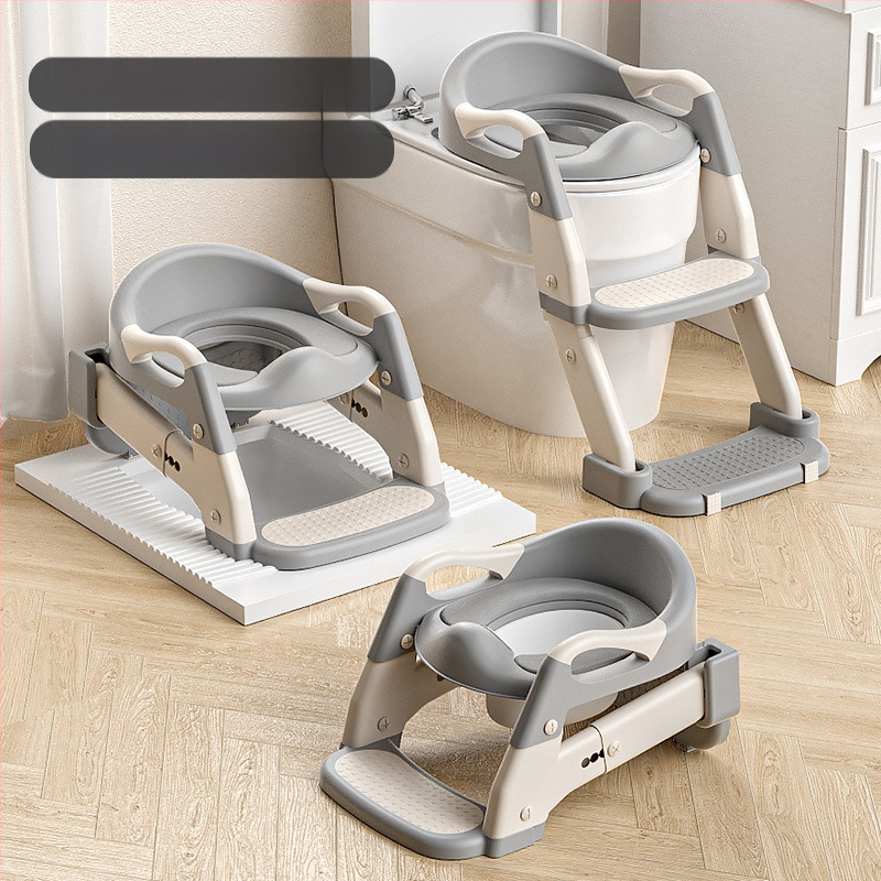 Naujas sulankstomas laiptuotas vaikiškas tualetas kūdikiams, daugiafunkcis, pagalbinis, universalus, 0-8 metų vaikams