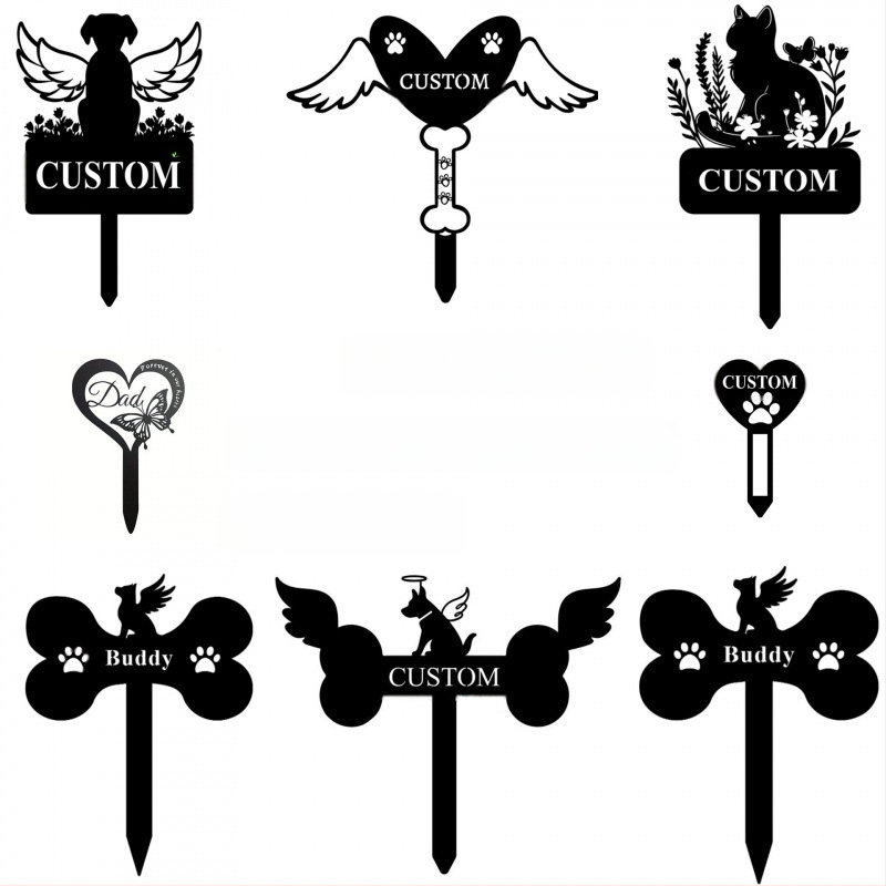 Piiriülene metallist mälestustahvel tänavasilt mälestushunnik muudetav lemmikloomade sisu aia välistingimustes kalmistu mälestusmärk