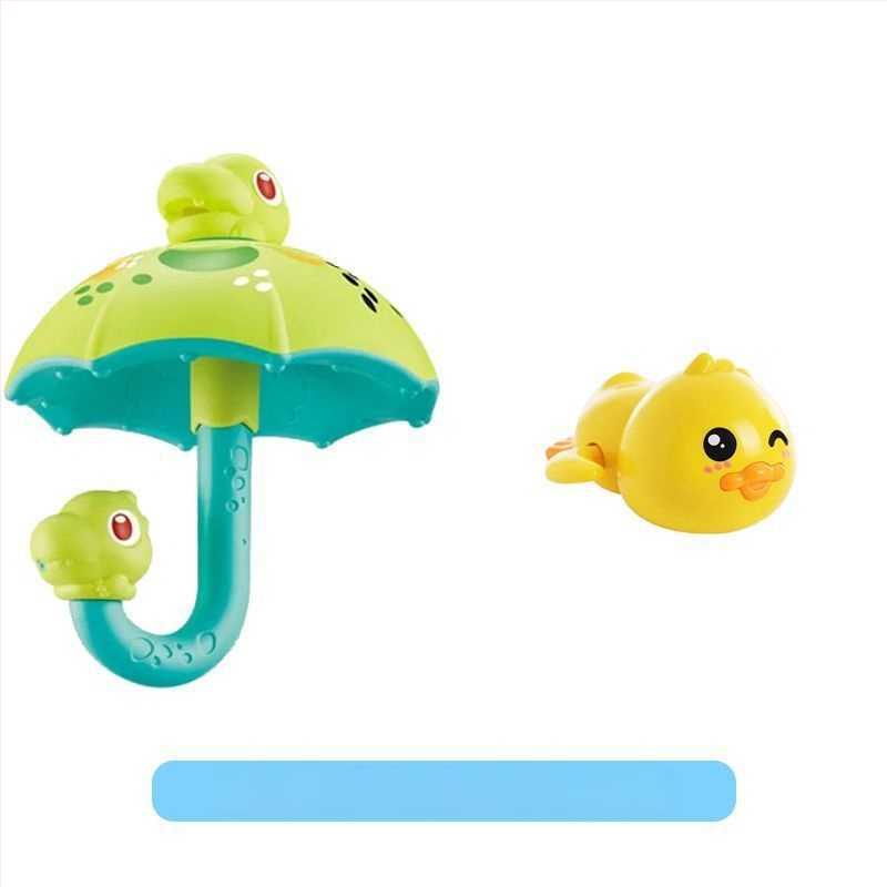 Dinozaura lietussargs Lietus mākonis Bērnu vannas ūdens rotaļlieta Bērniem Peldēšanās Ūdens Spēlēt Zēns Meitene Dinozaura ola