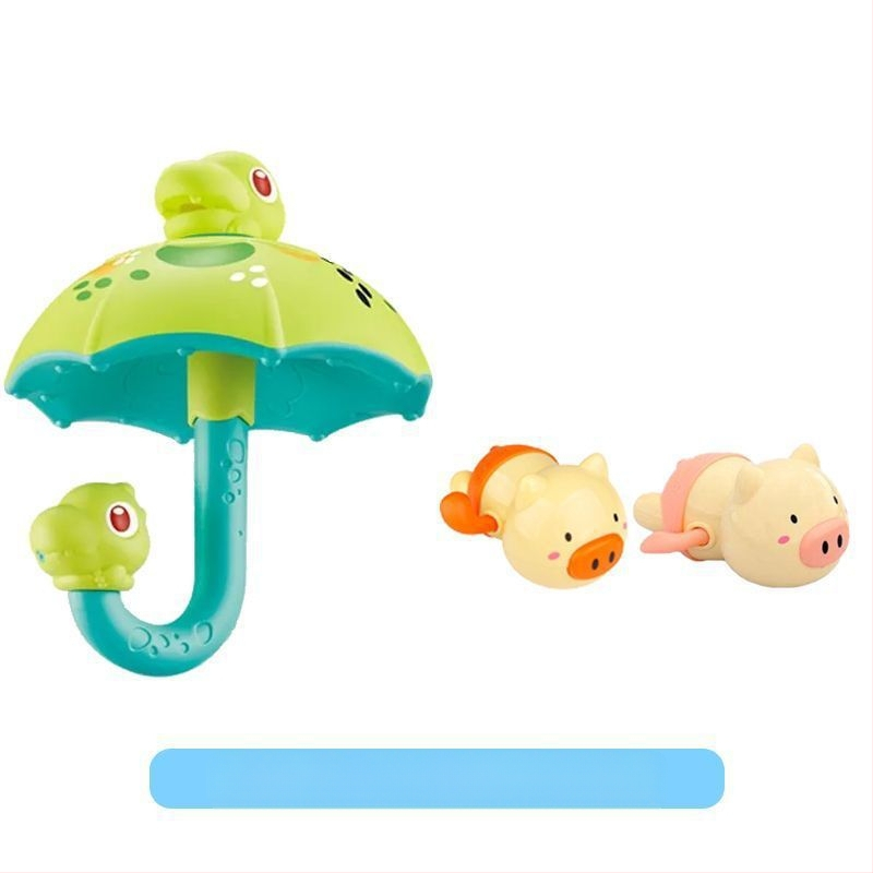 Dinozaura lietussargs Lietus mākonis Bērnu vannas ūdens rotaļlieta Bērniem Peldēšanās Ūdens Spēlēt Zēns Meitene Dinozaura ola