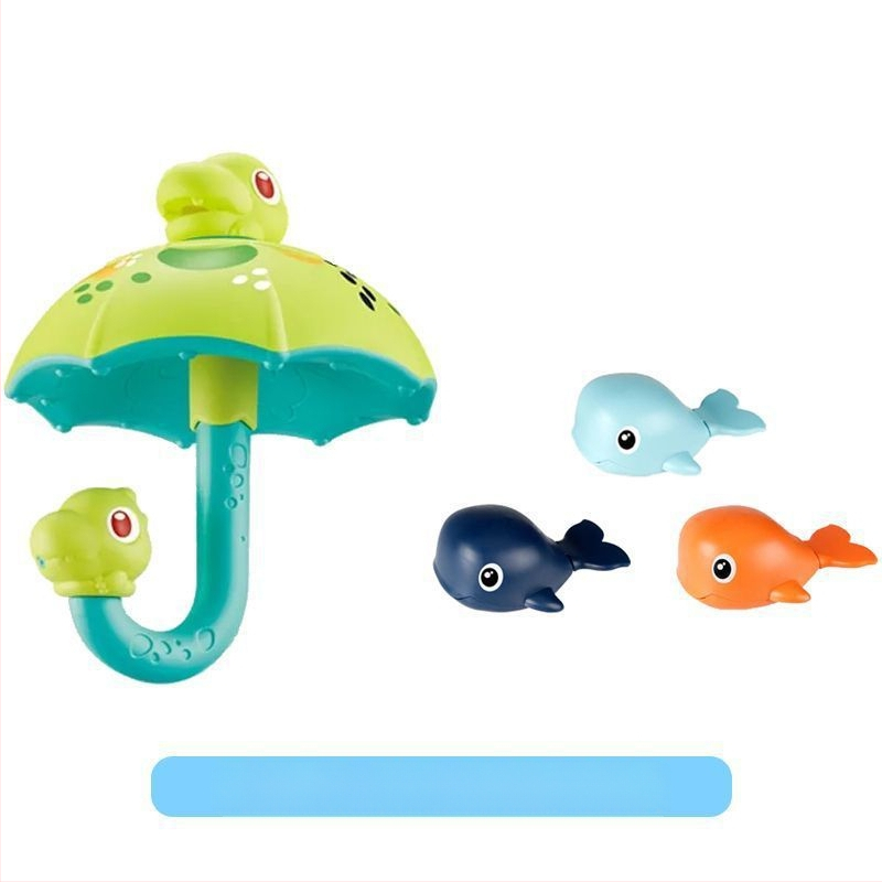 Dinozaura lietussargs Lietus mākonis Bērnu vannas ūdens rotaļlieta Bērniem Peldēšanās Ūdens Spēlēt Zēns Meitene Dinozaura ola