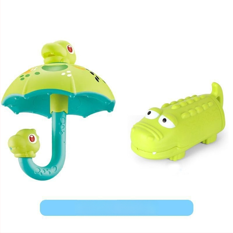 Dinozaura lietussargs Lietus mākonis Bērnu vannas ūdens rotaļlieta Bērniem Peldēšanās Ūdens Spēlēt Zēns Meitene Dinozaura ola