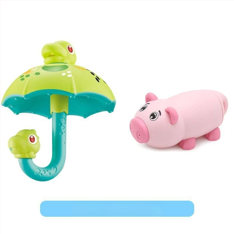 Dinozaura lietussargs Lietus mākonis Bērnu vannas ūdens rotaļlieta Bērniem Peldēšanās Ūdens Spēlēt Zēns Meitene Dinozaura ola