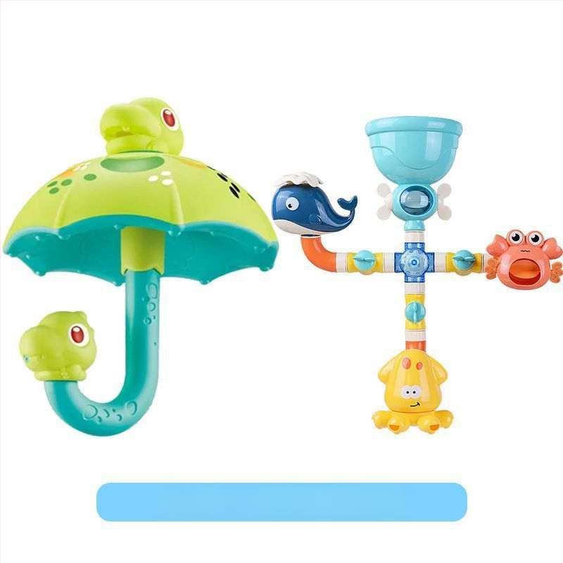 Dinozaura lietussargs Lietus mākonis Bērnu vannas ūdens rotaļlieta Bērniem Peldēšanās Ūdens Spēlēt Zēns Meitene Dinozaura ola