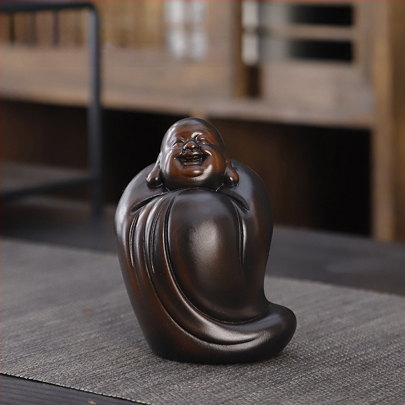 Lila kerámia kung fu teáskészlet öltöny retro háztartási egyszerű teáskanna fedél tál teáskészlet kiegészítők magas színű, értékű kézzel készített ajándék