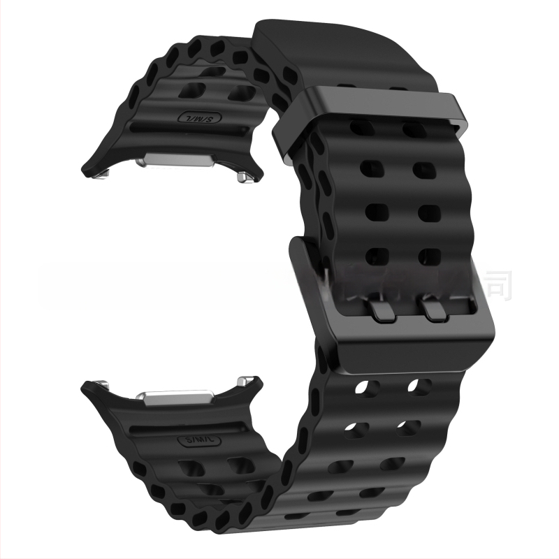 Samsung Galaxy Watch7 Ultra47mm ametliku veebisaidi Ocean Original topeltpandlaga sportlik silikoonrihm