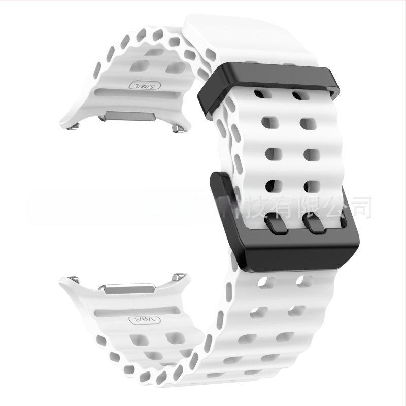 Samsung Galaxy Watch7 Ultra47mm ametliku veebisaidi Ocean Original topeltpandlaga sportlik silikoonrihm