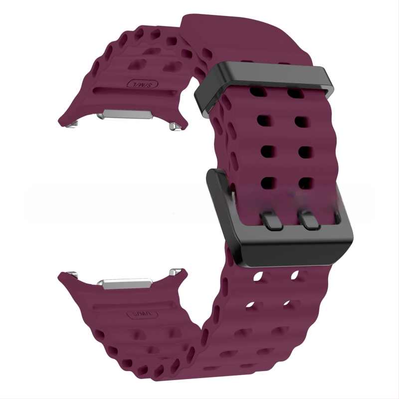 Samsung Galaxy Watch7 Ultra47mm ametliku veebisaidi Ocean Original topeltpandlaga sportlik silikoonrihm