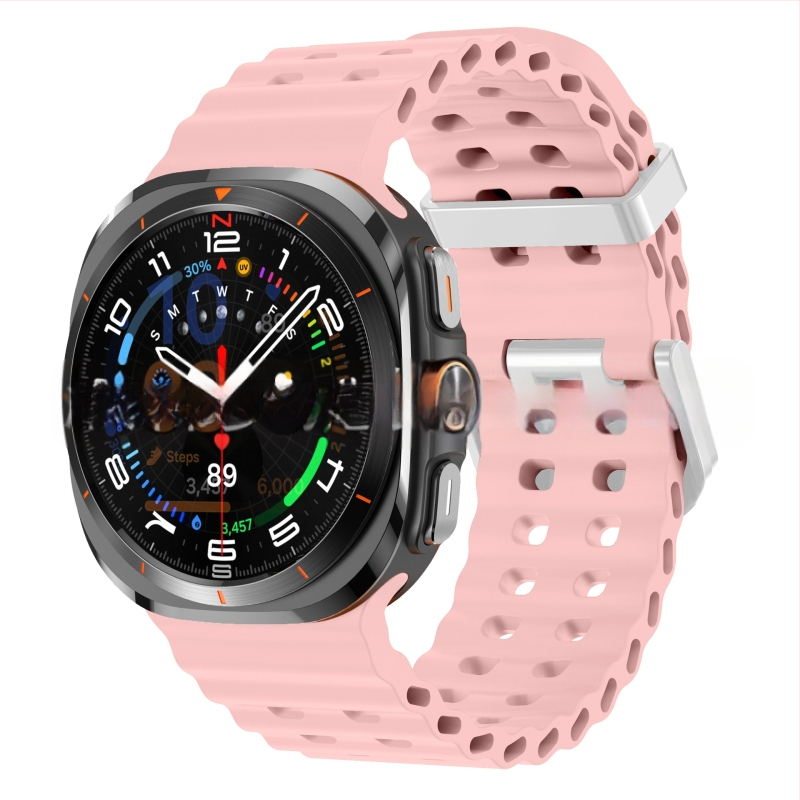 Samsung Galaxy Watch7 Ultra47mm ametliku veebisaidi Ocean Original topeltpandlaga sportlik silikoonrihm