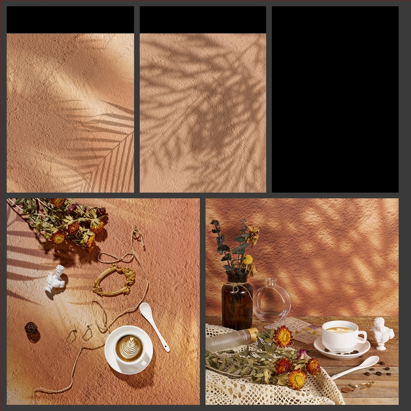 3D stereo divpusēja fotogrāfija fons papīrs ūdens viļņošanās koks ēna gaisma debesis fotogrāfija rekvizīti ēdiens skaistums fotogrāfija