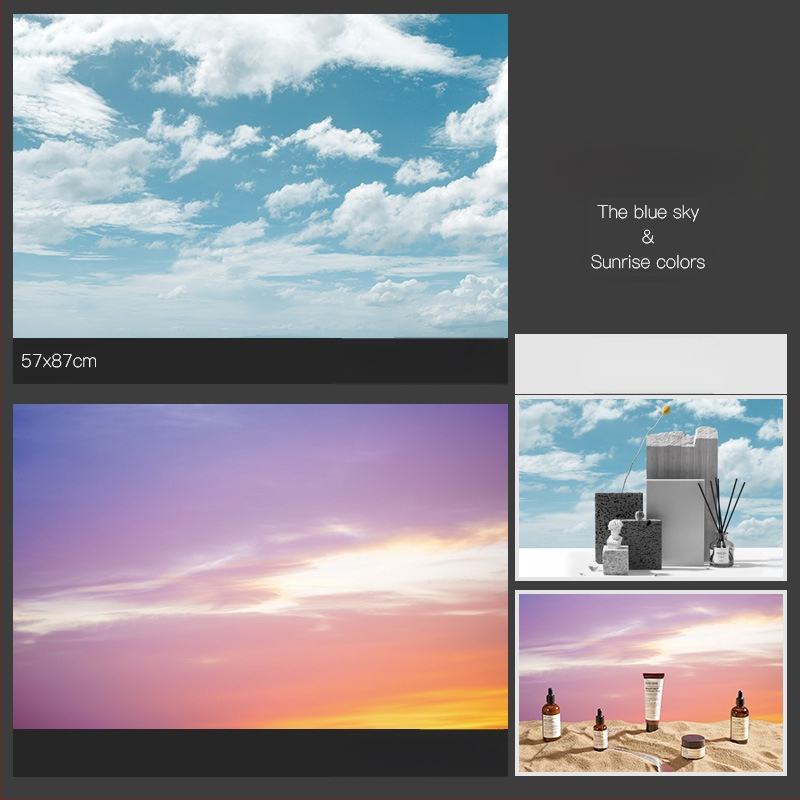 3D stereo divpusēja fotogrāfija fons papīrs ūdens viļņošanās koks ēna gaisma debesis fotogrāfija rekvizīti ēdiens skaistums fotogrāfija