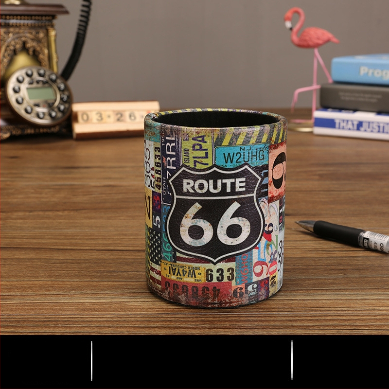 Loominguline retro pliiatsi Conneri kaunistused kerge luksuslik lauaarvuti Ameerika stiilis laud laste õppelaua hoiukarbi kingitus