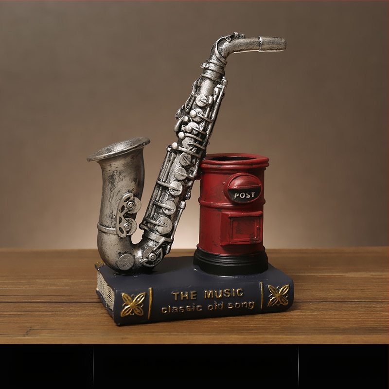 Loominguline retro pliiatsi Conneri kaunistused kerge luksuslik lauaarvuti Ameerika stiilis laud laste õppelaua hoiukarbi kingitus