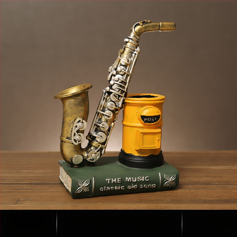 Loominguline retro pliiatsi Conneri kaunistused kerge luksuslik lauaarvuti Ameerika stiilis laud laste õppelaua hoiukarbi kingitus