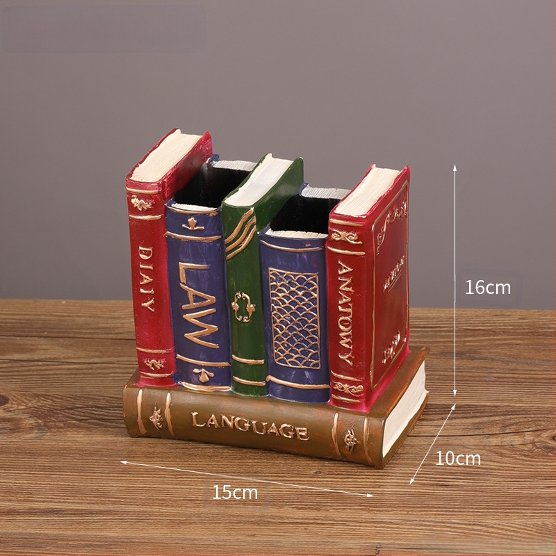 Loominguline retro pliiatsi Conneri kaunistused kerge luksuslik lauaarvuti Ameerika stiilis laud laste õppelaua hoiukarbi kingitus