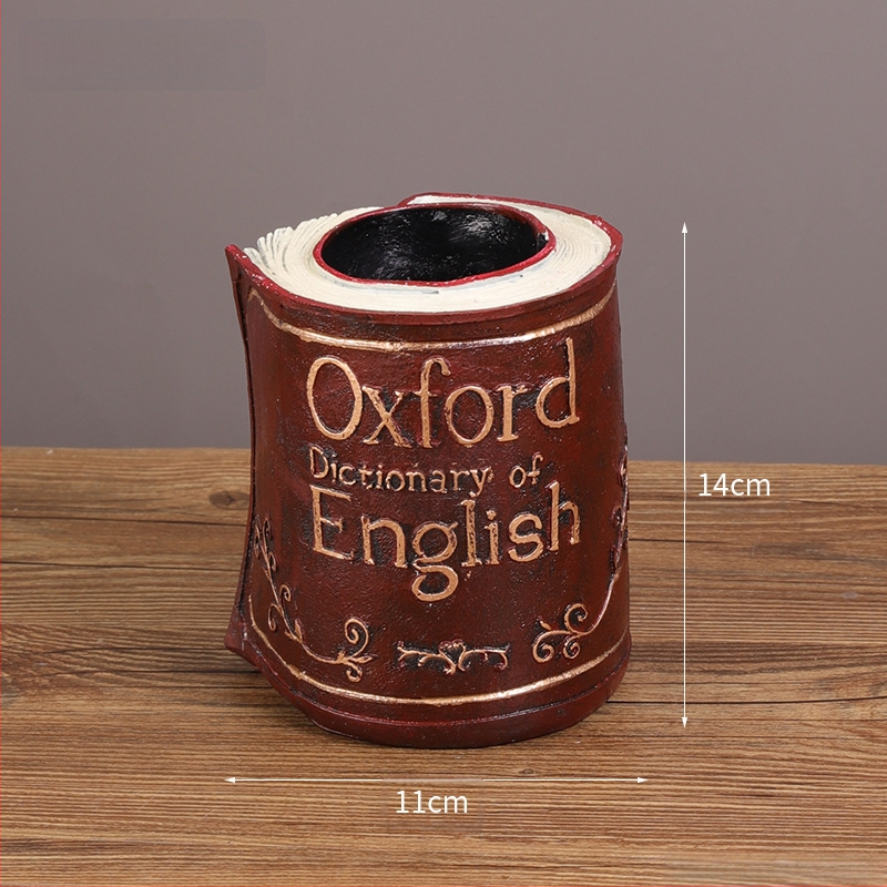 Loominguline retro pliiatsi Conneri kaunistused kerge luksuslik lauaarvuti Ameerika stiilis laud laste õppelaua hoiukarbi kingitus