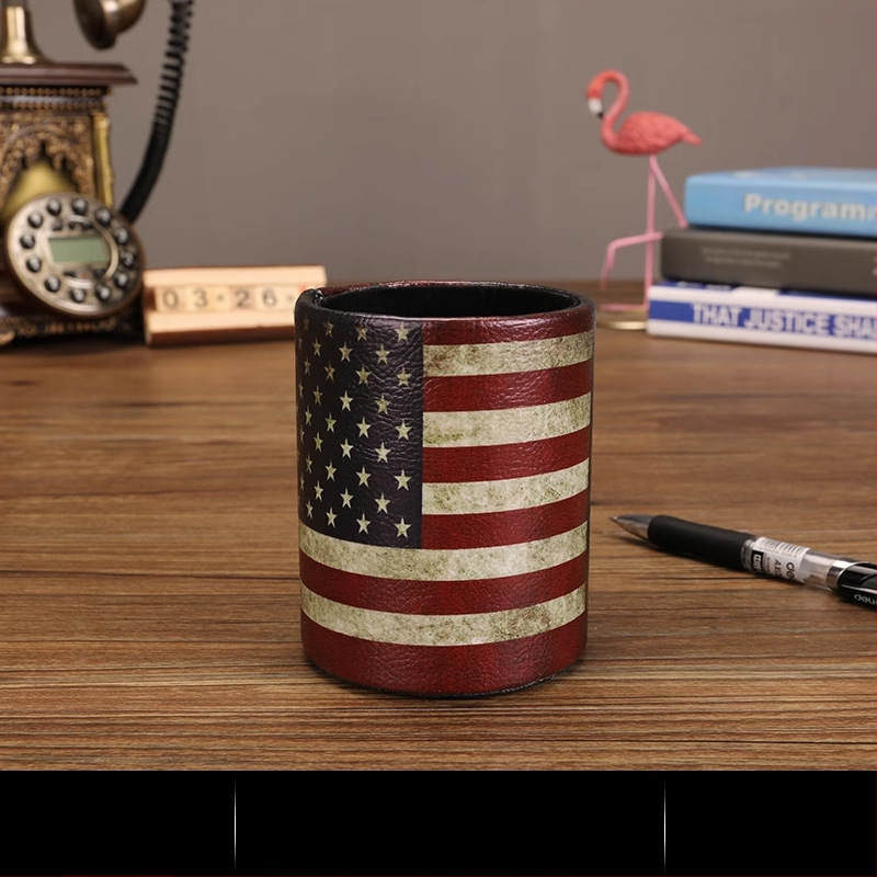 Loominguline retro pliiatsi Conneri kaunistused kerge luksuslik lauaarvuti Ameerika stiilis laud laste õppelaua hoiukarbi kingitus