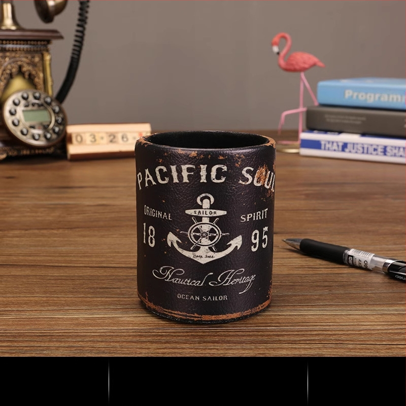 Loominguline retro pliiatsi Conneri kaunistused kerge luksuslik lauaarvuti Ameerika stiilis laud laste õppelaua hoiukarbi kingitus