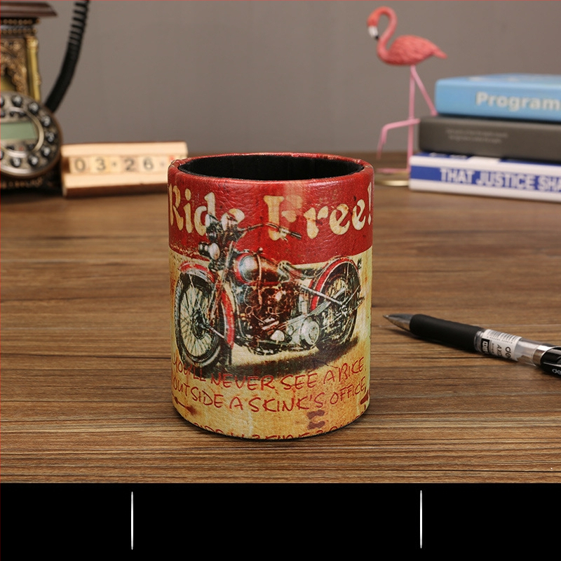 Loominguline retro pliiatsi Conneri kaunistused kerge luksuslik lauaarvuti Ameerika stiilis laud laste õppelaua hoiukarbi kingitus