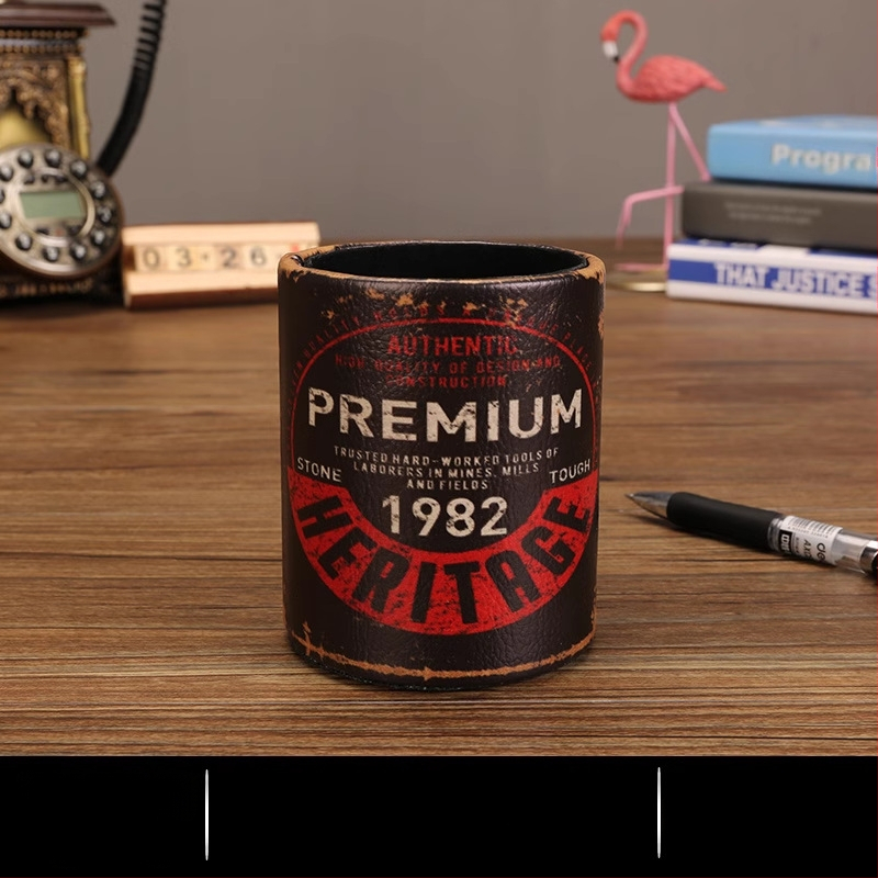 Loominguline retro pliiatsi Conneri kaunistused kerge luksuslik lauaarvuti Ameerika stiilis laud laste õppelaua hoiukarbi kingitus