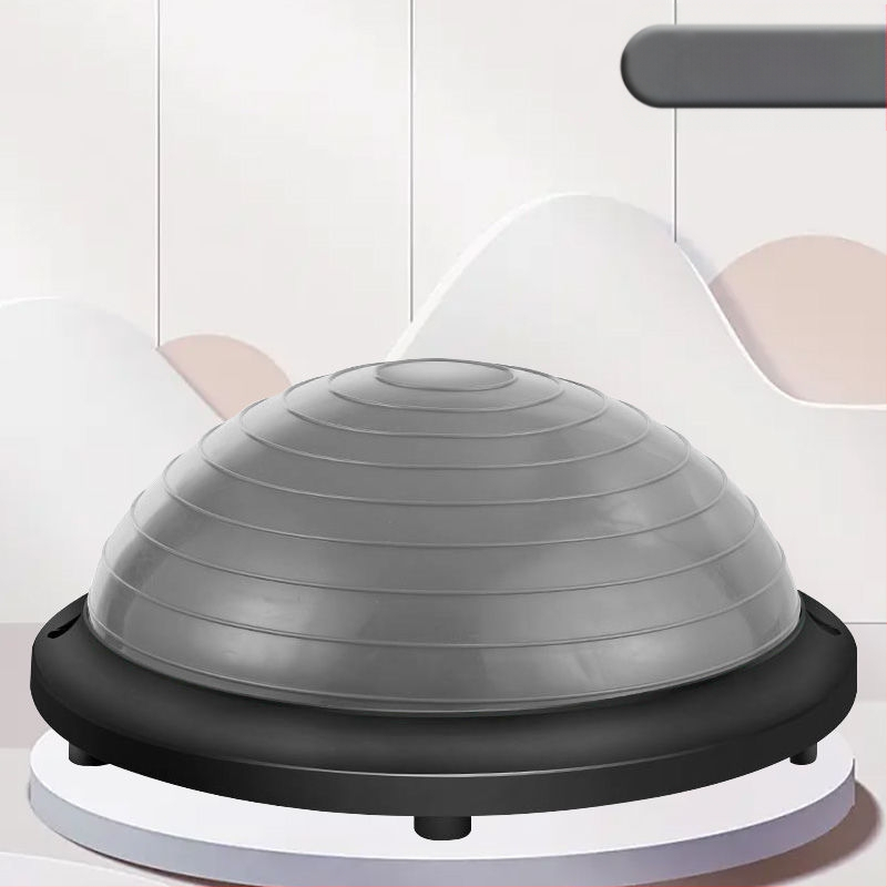 „Xsz Wave Speed Ball“ pusapvalis balansinis kamuolys jogos treniruotėms, sustorintas, neslystantis, skirtas pėdų treniruotėms namuose, bangų plastiko treniruotėms