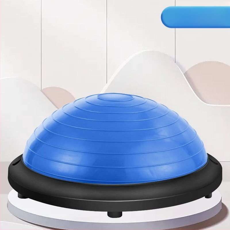 „Xsz Wave Speed Ball“ pusapvalis balansinis kamuolys jogos treniruotėms, sustorintas, neslystantis, skirtas pėdų treniruotėms namuose, bangų plastiko treniruotėms