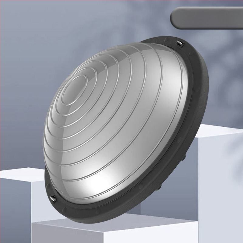 „Xsz Wave Speed Ball“ pusapvalis balansinis kamuolys jogos treniruotėms, sustorintas, neslystantis, skirtas pėdų treniruotėms namuose, bangų plastiko treniruotėms