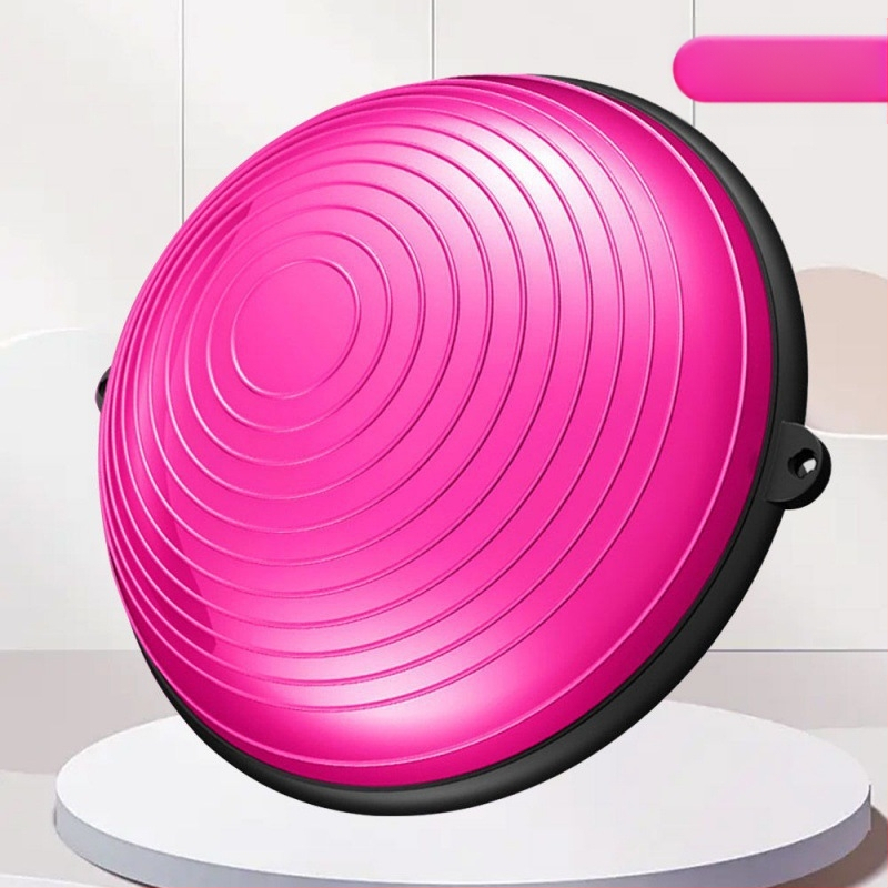 „Xsz Wave Speed Ball“ pusapvalis balansinis kamuolys jogos treniruotėms, sustorintas, neslystantis, skirtas pėdų treniruotėms namuose, bangų plastiko treniruotėms