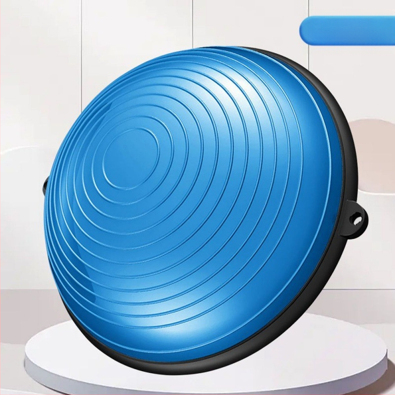 „Xsz Wave Speed Ball“ pusapvalis balansinis kamuolys jogos treniruotėms, sustorintas, neslystantis, skirtas pėdų treniruotėms namuose, bangų plastiko treniruotėms
