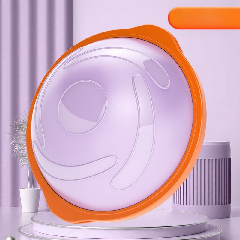 „Xsz Wave Speed Ball“ pusapvalis balansinis kamuolys jogos treniruotėms, sustorintas, neslystantis, skirtas pėdų treniruotėms namuose, bangų plastiko treniruotėms