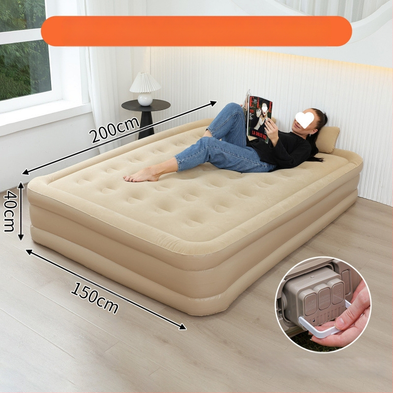 Pat gonflabil pentru uz casnic, Saltea gonflabilă pentru una sau două persoane, Pat leneș, Saltea gonflabilă portabilă pentru exterior 313