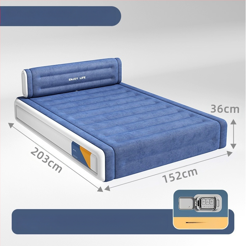 Pat gonflabil pentru uz casnic, Saltea gonflabilă pentru una sau două persoane, Pat leneș, Saltea gonflabilă portabilă pentru exterior 313