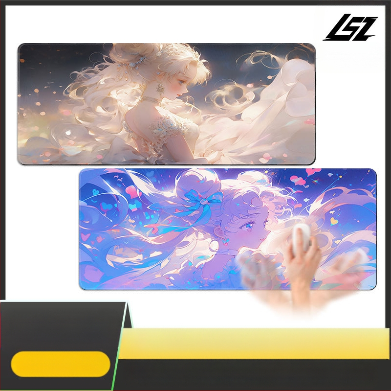 Piiriülene kuummüügis olev ülisuur paks animatsioon libisemiskindel mitmefiguuriline valikuline lauapadi klaviatuuripadi kontori e-spordi hiirematt