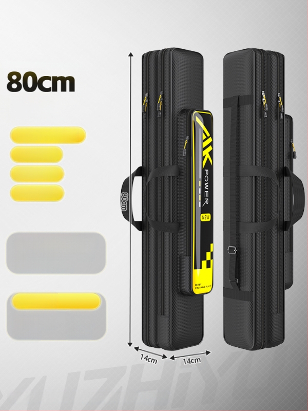 Makšķeres somas uzglabāšanai Makšķerēšanas piederumu soma Viegla, jauna, daudzfunkcionāla makšķeres soma Liela ietilpība Sabiezināta liela vēdera zivju soma makšķerēšanai
