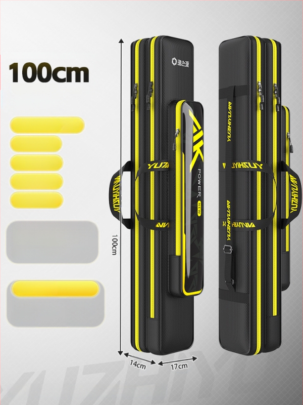 Makšķeres somas uzglabāšanai Makšķerēšanas piederumu soma Viegla, jauna, daudzfunkcionāla makšķeres soma Liela ietilpība Sabiezināta liela vēdera zivju soma makšķerēšanai
