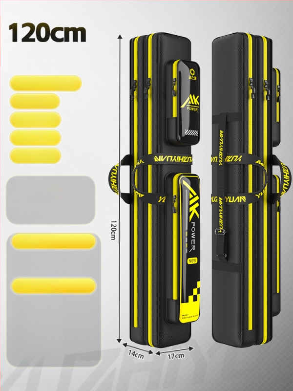Makšķeres somas uzglabāšanai Makšķerēšanas piederumu soma Viegla, jauna, daudzfunkcionāla makšķeres soma Liela ietilpība Sabiezināta liela vēdera zivju soma makšķerēšanai