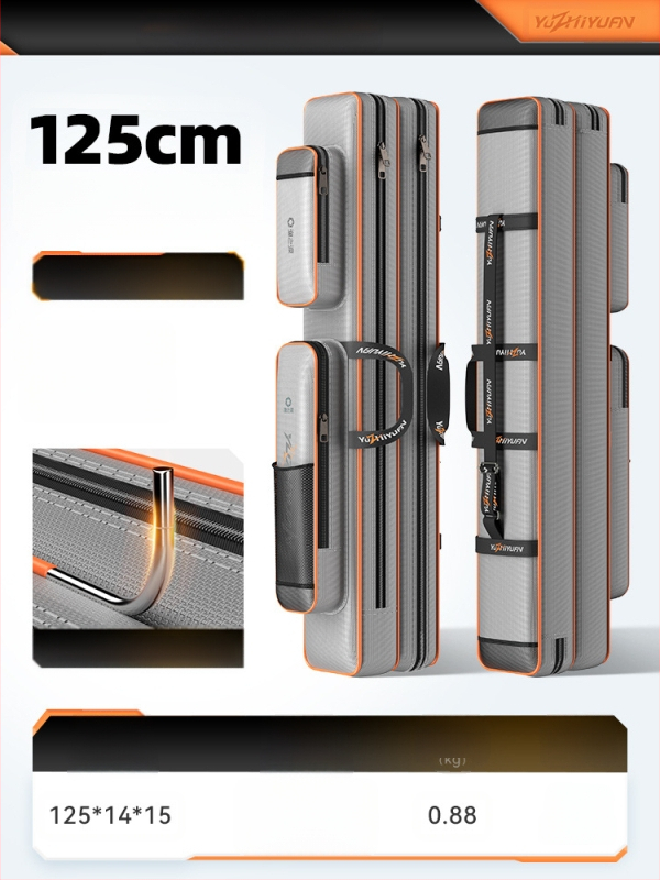 Makšķeres somas uzglabāšanai Makšķerēšanas piederumu soma Viegla, jauna, daudzfunkcionāla makšķeres soma Liela ietilpība Sabiezināta liela vēdera zivju soma makšķerēšanai