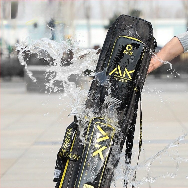 Makšķeres somas uzglabāšanai Makšķerēšanas piederumu soma Viegla, jauna, daudzfunkcionāla makšķeres soma Liela ietilpība Sabiezināta liela vēdera zivju soma makšķerēšanai