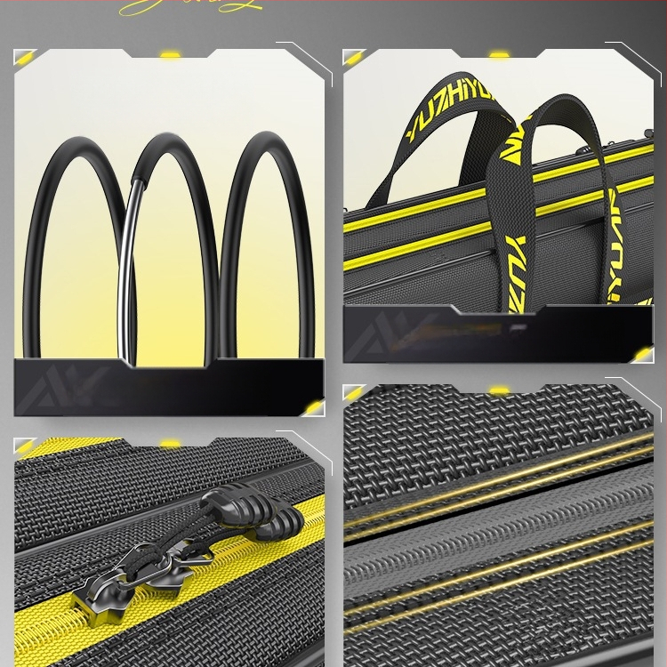 Makšķeres somas uzglabāšanai Makšķerēšanas piederumu soma Viegla, jauna, daudzfunkcionāla makšķeres soma Liela ietilpība Sabiezināta liela vēdera zivju soma makšķerēšanai