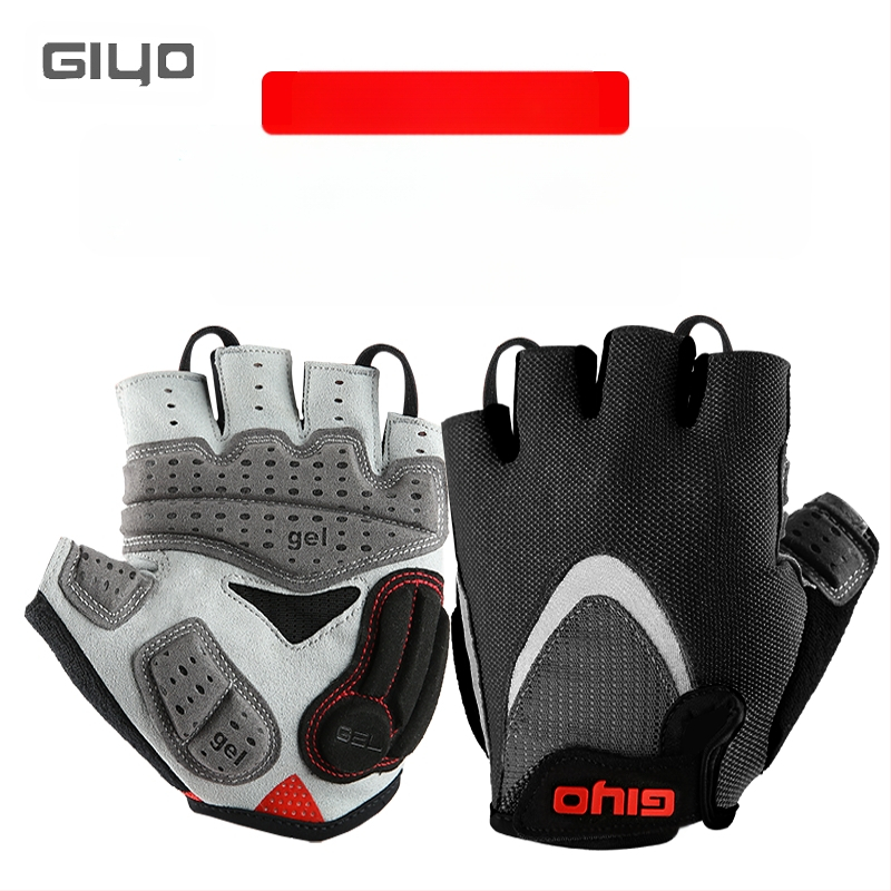 GIYO vasaros ir žiemos dviračių pirštinės, trumpi pirštai, pusės ilgio pirštai, greitkelio kalnų dviračių, moterų ir vyrų dviračių, amortizacinės,