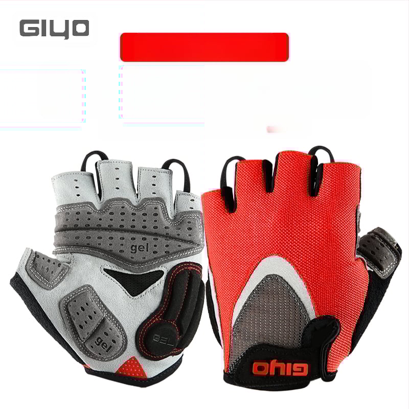 GIYO vasaros ir žiemos dviračių pirštinės, trumpi pirštai, pusės ilgio pirštai, greitkelio kalnų dviračių, moterų ir vyrų dviračių, amortizacinės,