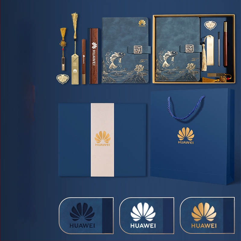 Caiet de notițe A5 pentru birou, cadou creativ pentru costum de birou, modă națională, cutie cadou pentru costum de birou, cadou pentru întâlnirea anuală