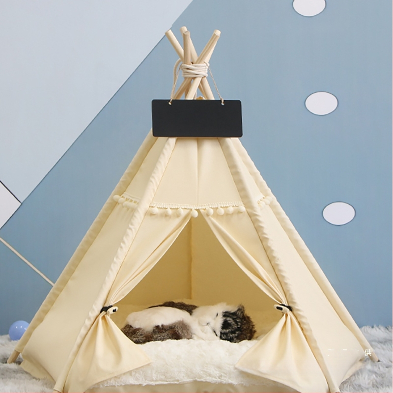 Lemmikloomatelk Four Seasons universaalne kassikeel suvine lemmikloomavoodi eemaldatav ja pestav suletud sisekassimajja kassimajja