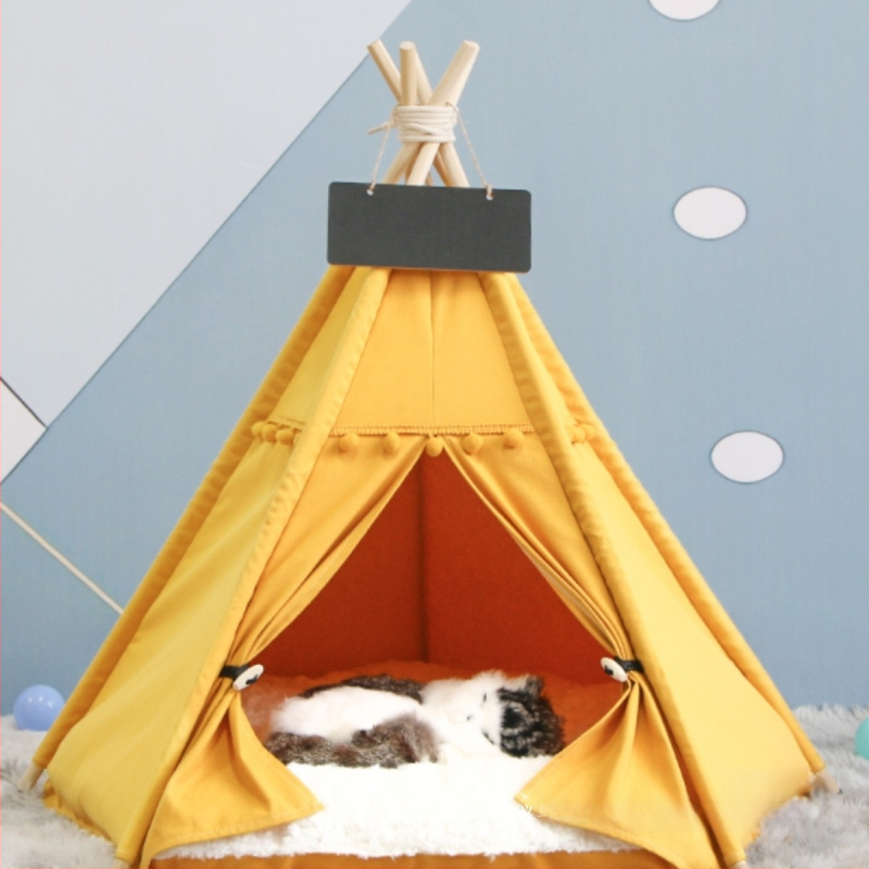 Lemmikloomatelk Four Seasons universaalne kassikeel suvine lemmikloomavoodi eemaldatav ja pestav suletud sisekassimajja kassimajja