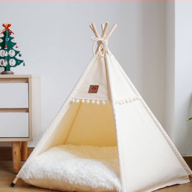 Lemmikloomatelk Four Seasons universaalne kassikeel suvine lemmikloomavoodi eemaldatav ja pestav suletud sisekassimajja kassimajja